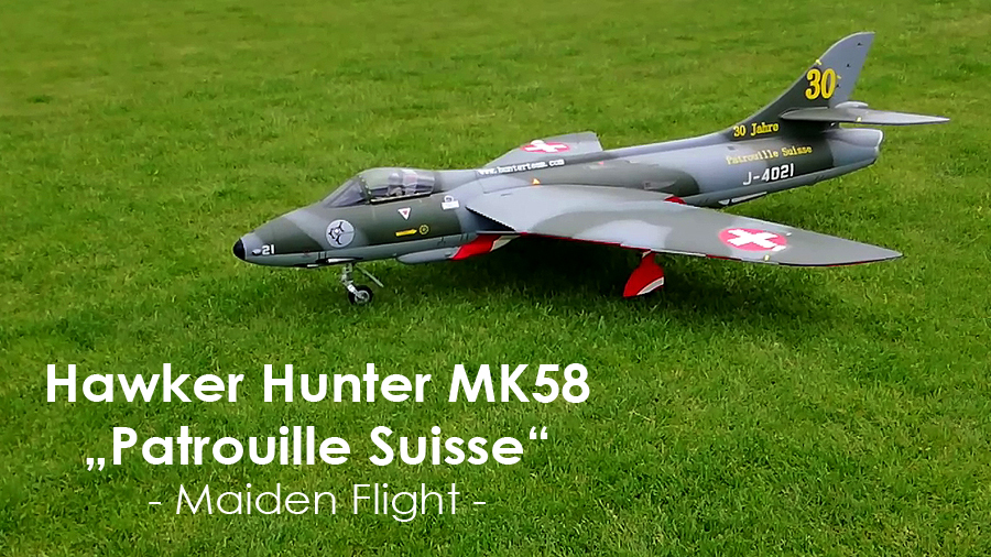Hawker Hunter MK58 - Video auf YouTube